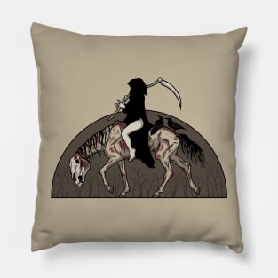 On A Pale Horse Pillow