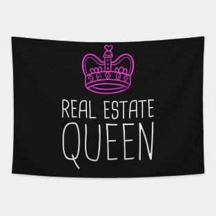 Real Estate Queen | Cute Realtor Design Tapestry
