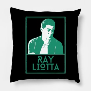 Ray liotta\\retro fan artwork Pillow