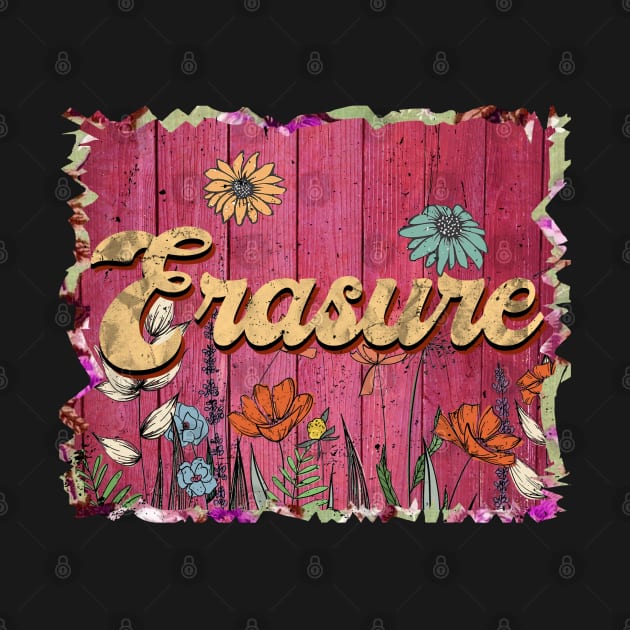 Classic Erasure Personalized Flowers Proud Name by Friday The 13th