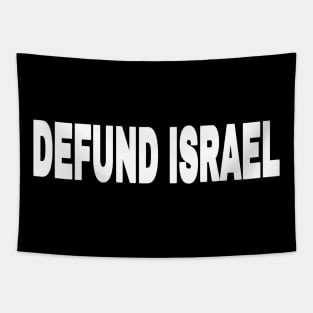 DEFUND ISRAEL - White - Front Tapestry