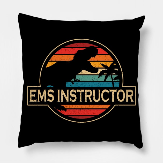 Ems Instructor Dinosaur Pillow by SusanFields