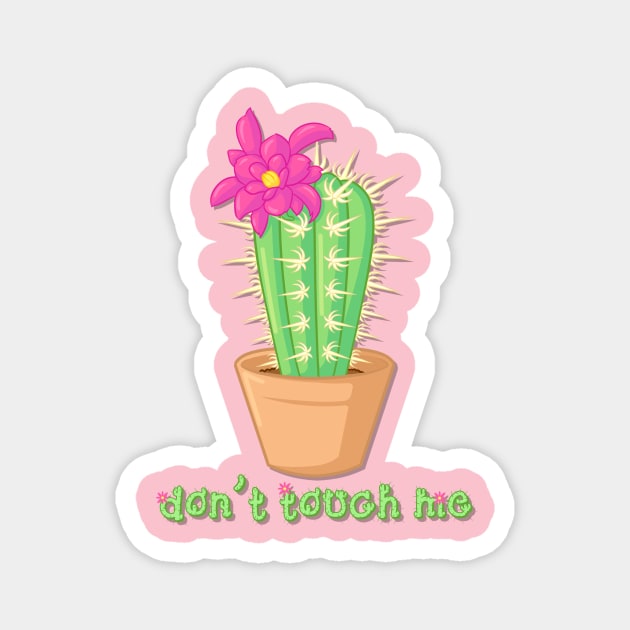 Don't Touch Me Magnet by escaramaridesigns