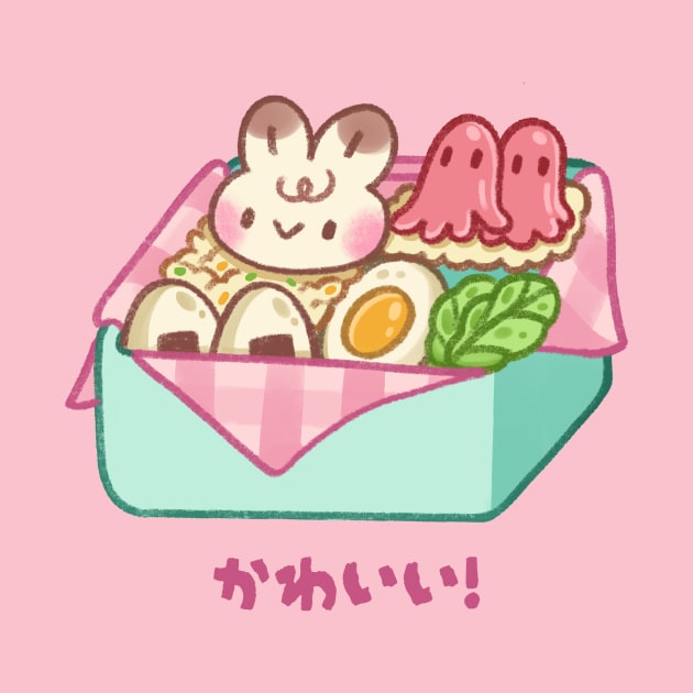 Bunny Japanese Bento by Kukoo.Kat