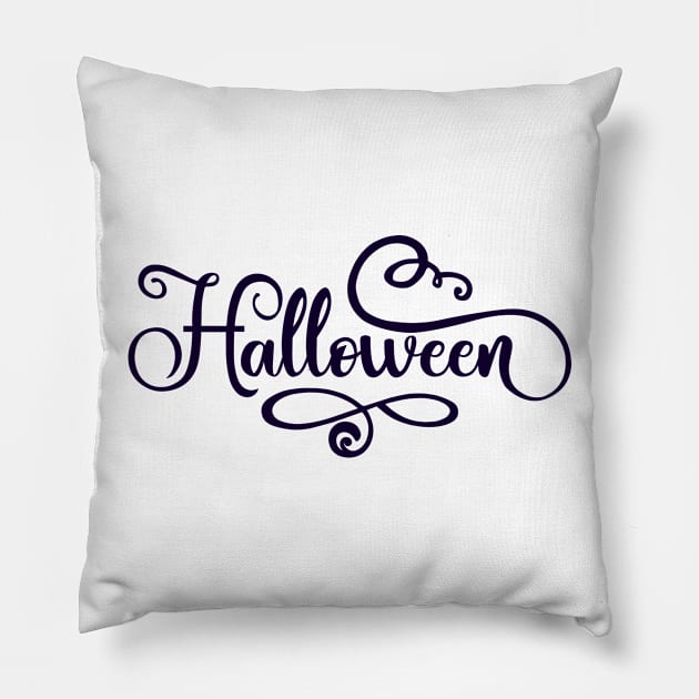 Halloween Pillow by Ombre Dreams