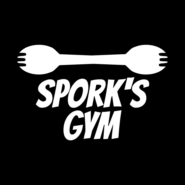 Spork's Gym Kitchen Tshirt by machasting