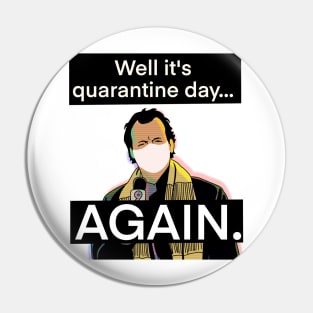 Groundhog Day 2020. Color Pin