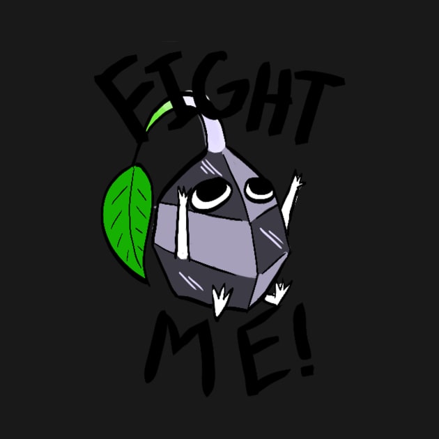 Fight Me! (Rock Pikmin) by risathefabulous