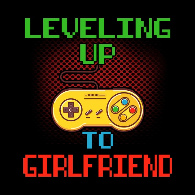 Promoted To Girlfriend T-Shirt Unlocked Gamer Leveling Up by wcfrance4