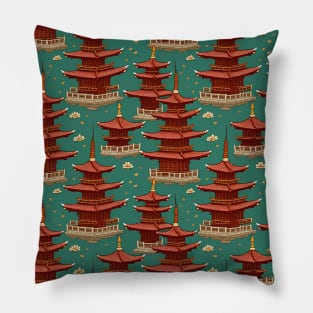 Traditional Chinese Pagoda Pillow