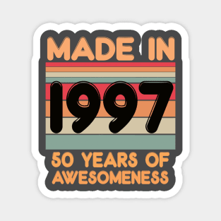 Made In 1997 Magnet