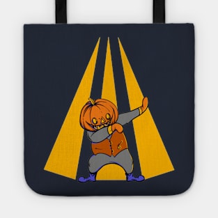 Dabbing Pumpkin Rocking Tote