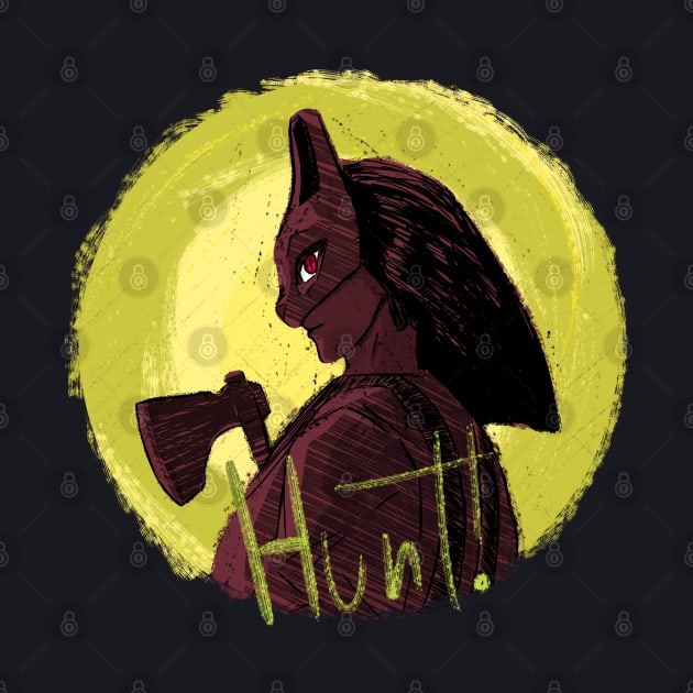 The Huntress (Anna) - Dead By Daylight Character Fan Art - Dark Style by NotHamlet