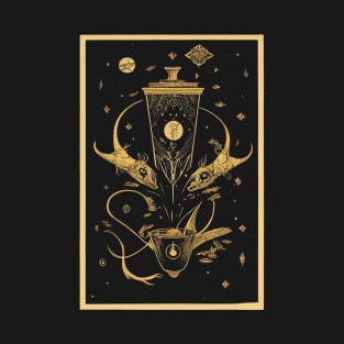 Iced Coffee Tarot T-Shirt