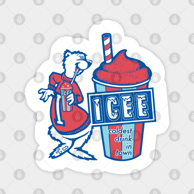 Icee Frozen Drink Magnet by Chewbaccadoll