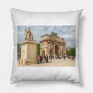 Arc de Triomphe du Carrousel 2018 Pillow