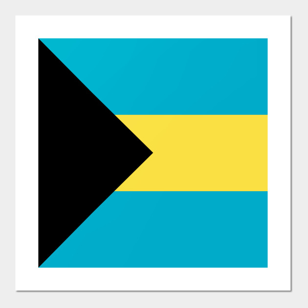 Bahamas Flag Bahamas Flag Posters And Art Prints Teepublic