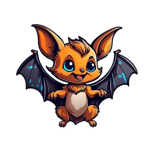 a cute little bat with big wings T-Shirt