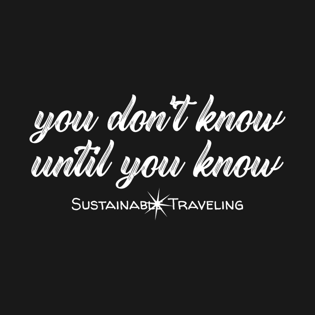 Travel. Sustainable Traveling. Tourist by Moxi On The Beam