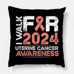 Uterine Cancer Awareness 2024 Walk Pillow