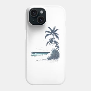 Beach t-shirt Phone Case