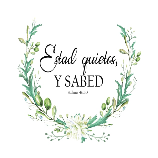 Estad quietos y sabed by LatiendadeAryam