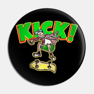 Kickflip Pin