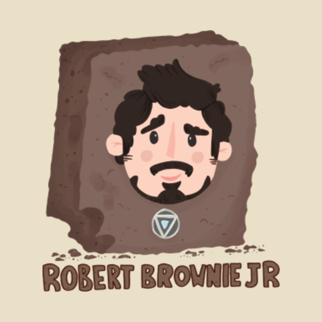 Robert Brownie Jr - Robert Downey Jr - T-Shirt | TeePublic