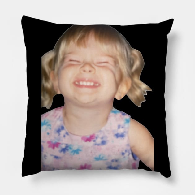 Not my kid Pillow by Rich McRae