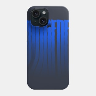 Triggered blue Phone Case