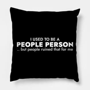 Funny People Person Pillow