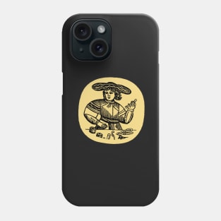 Tarot Magician - Gold Phone Case