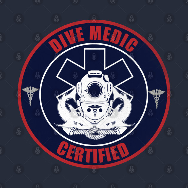 Dive Medic Certified (Front and Back logo) by TCP