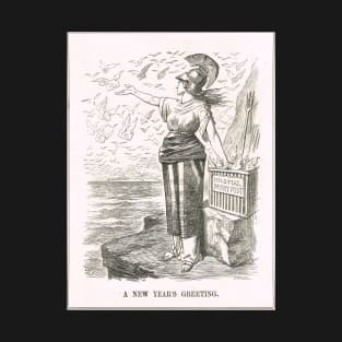 Punch cartoon 1899 Colonial or Imperial Penny Post T-Shirt