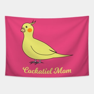 Cockatiel Mom Tapestry