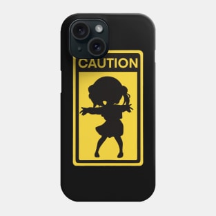 Warning sign - loli god’s Phone Case