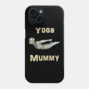 Yoga Mummy Locust Pose Phone Case