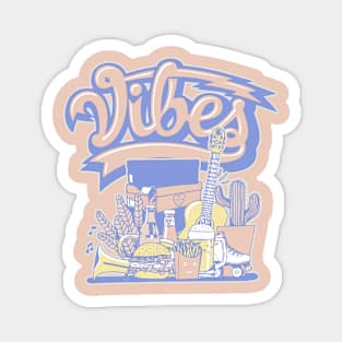 Vibes Pink Oxford Magnet