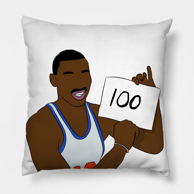 Wilt Chamberlain Pillow by SickSticksCo