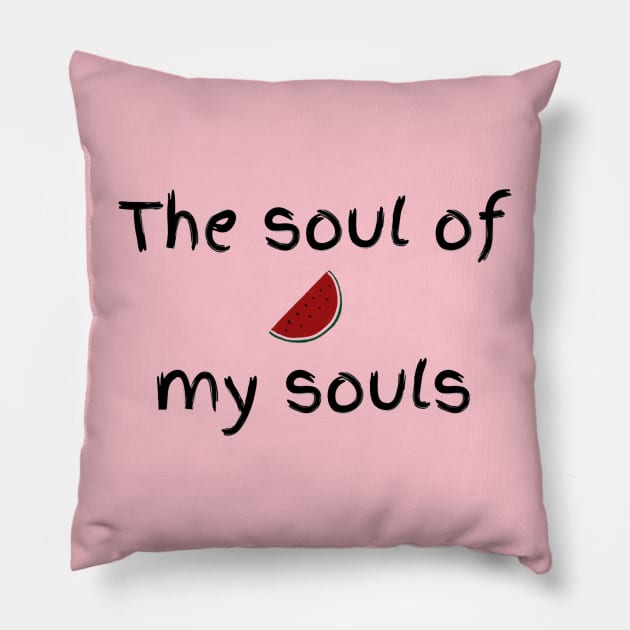 The soul of my souls Pillow by SoulSummer