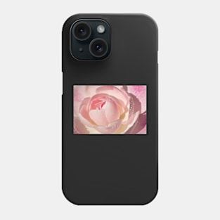 Pink Rose Greeting Card Phone Case