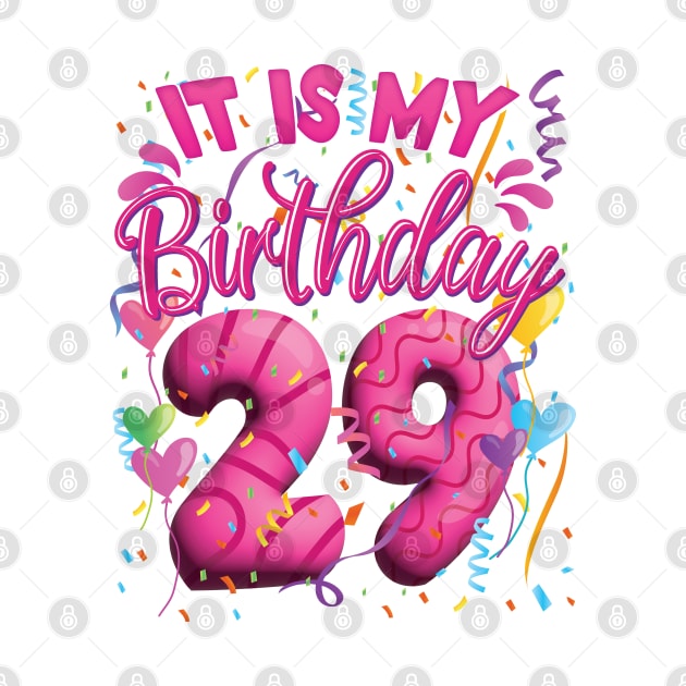 Fabulous 29th Birthday Design - For Women by Graphic Duster