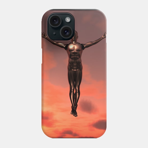 Droid Ascension. 3D Rendering Phone Case by rolffimages