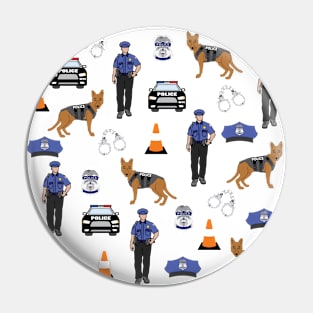 Police Item Mix Pin