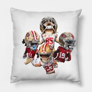 Niners WEAPONS! Pillow