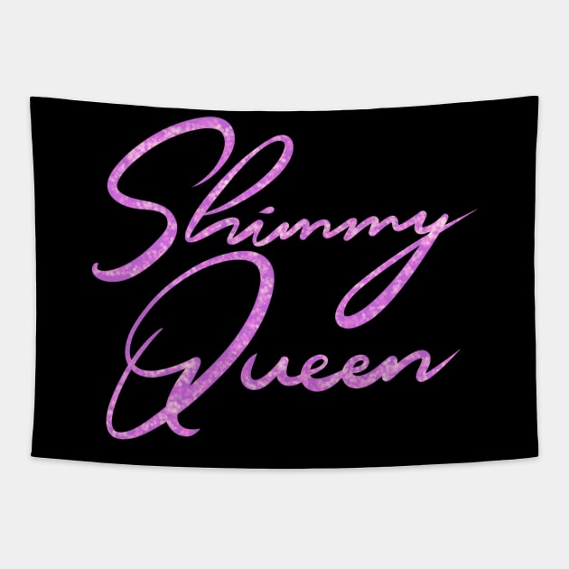 Shimmy Queen Sparkly Pink Tapestry by Hip Scarves and Bangles