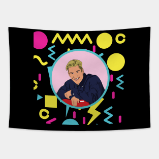 Zach Morris 90s Saved By The Bell Tapestry