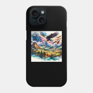 Freedom Land . Phone Case