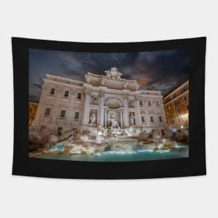 The Trevi Fountain in Rome, Italy Tapestry