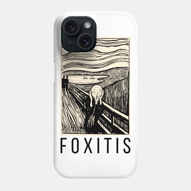 Foxitis Phone Case by TJWDraws